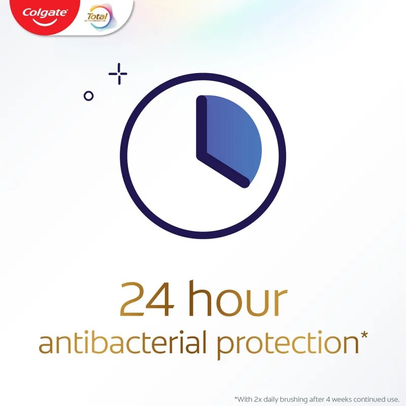 Colgate Total Junior Active Prevention Mild Mint zubní pasta pro důkladné vyčištění zubů a ústní dutiny pro děti 50 ml