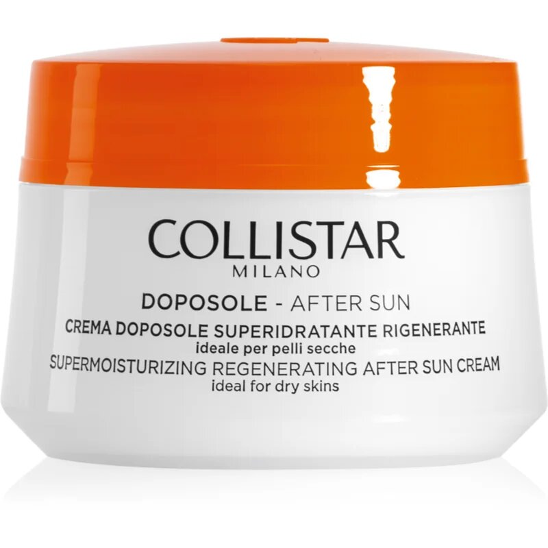 Collistar After Sun Supermoisturizing Regenerating Cream regenerační a hydratační krém po opalování 200 ml