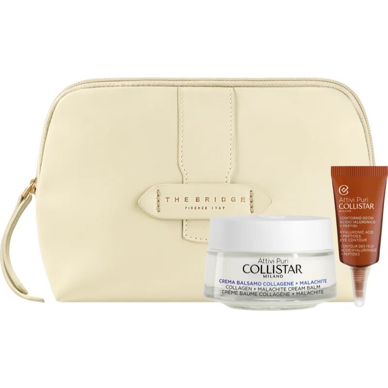 Collistar Attivi Puri Collagen + Malachite Conditioning Cream Gift Set dárková sada pro regeneraci a výživu pleti