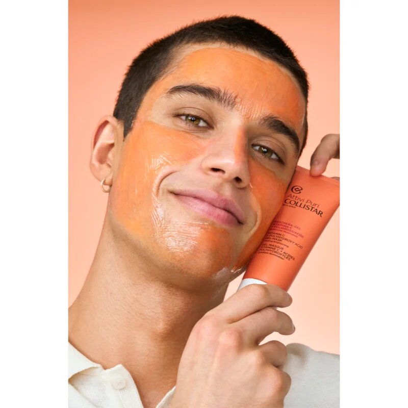 Collistar Attivi Puri Vitamin C + Polyhydroxy Acid Gel-Mask gelová maska s vitaminem C 75 ml