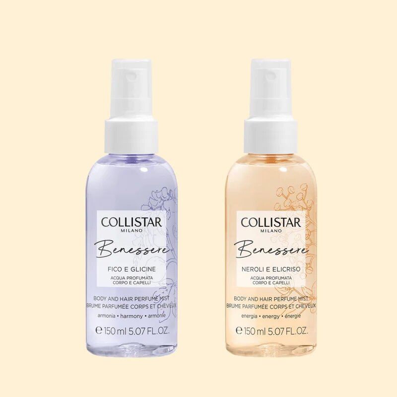 Collistar Benessere Fig and Wisteria parfémovaná mlha na vlasy a tělo pro ženy 150 ml