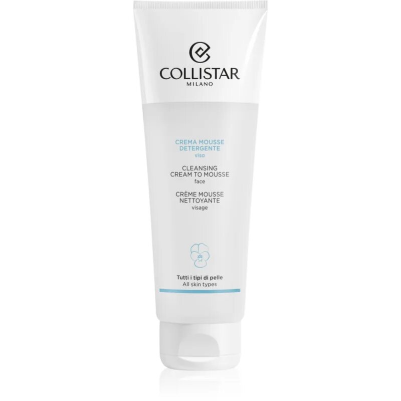 Collistar Cleansing Cream To Mousse krémová čisticí pěna 125 ml