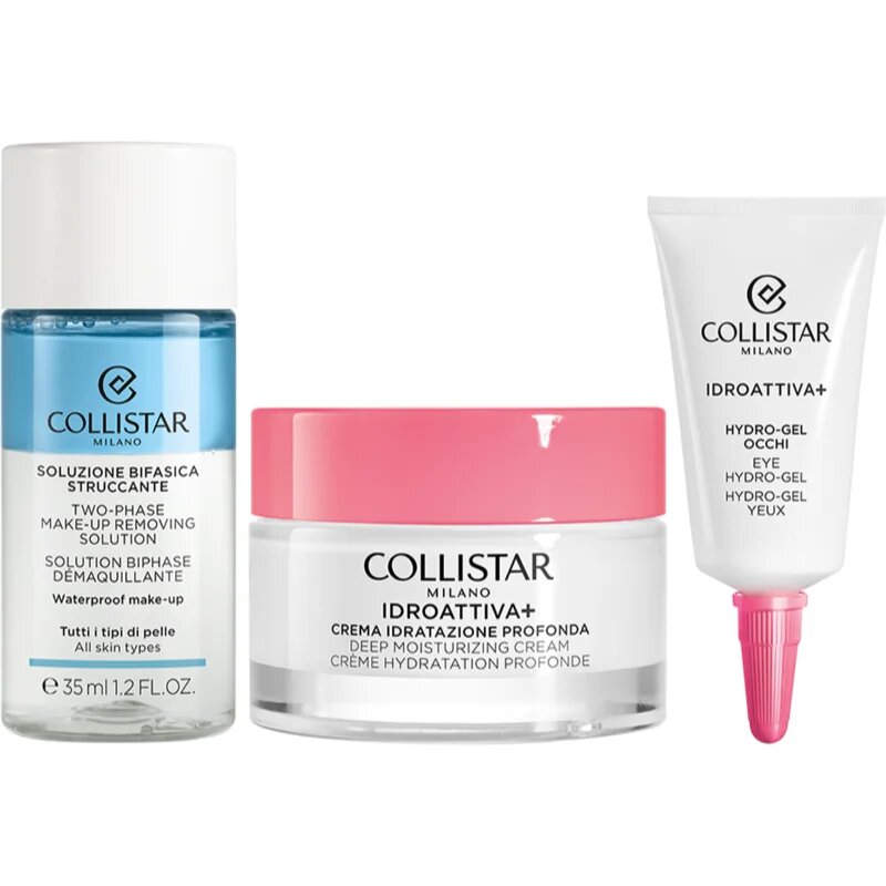 Collistar Deep Moisturizing Cream Travel Kit dárková sada s hydratačním účinkem