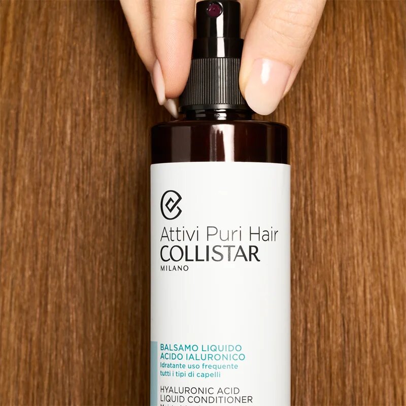 Collistar Hair Hyaluronic Acid Liquid Conditioner Moisturizer kondicionér s kyselinou hyaluronovou 200 ml