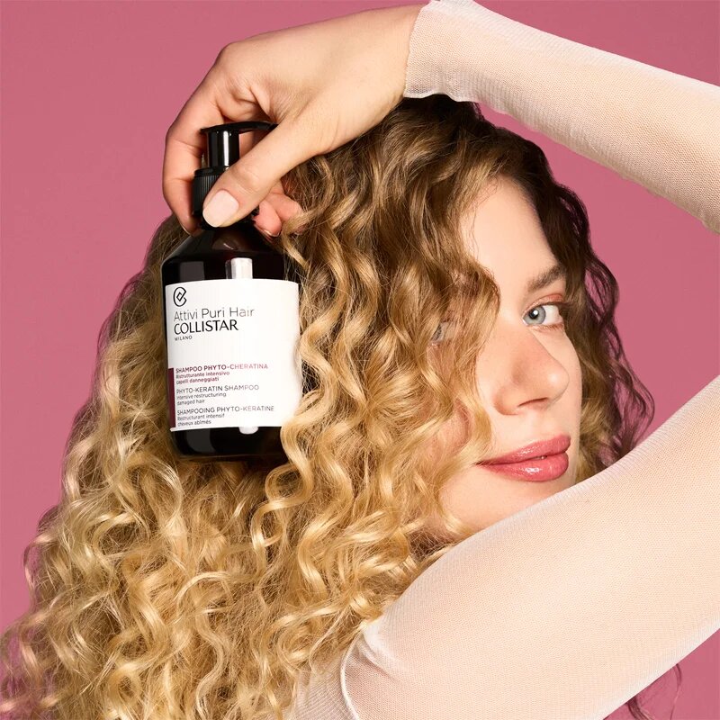 Collistar Hair Phyto-Keratin Shampoo Intensive Restructuring šampon s keratinem 250 ml