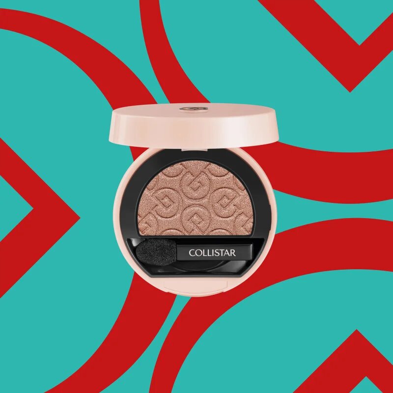 Collistar Impeccabile Compact Eyeshadow intenzivní oční stíny 510 Caramello Satin 3 g