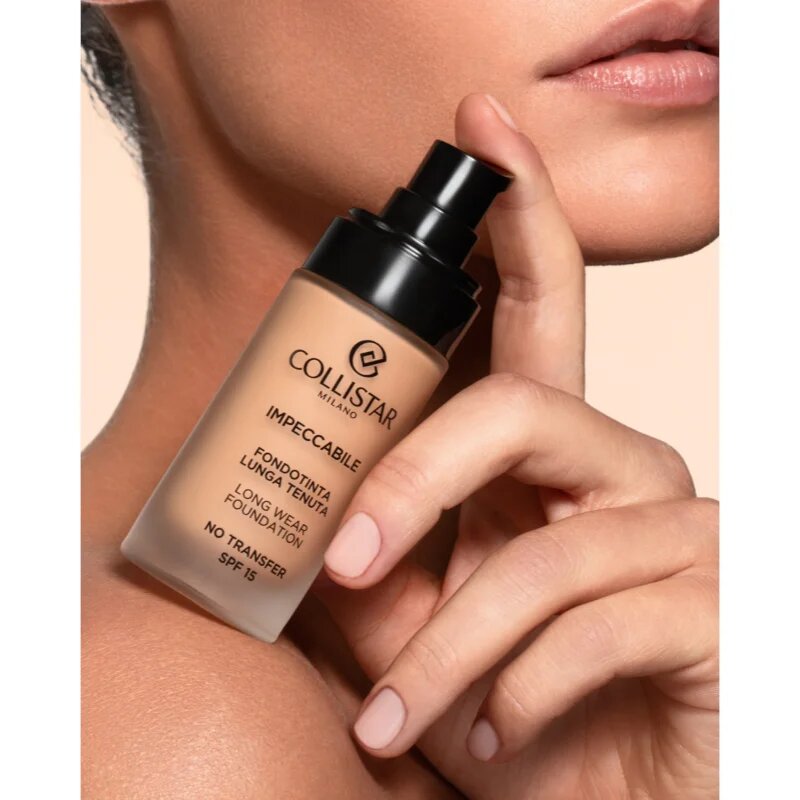 Collistar Impeccabile Long Wear Foundation dlouhotrvající make-up SPF 15 2R Rosy Beige 30 ml
