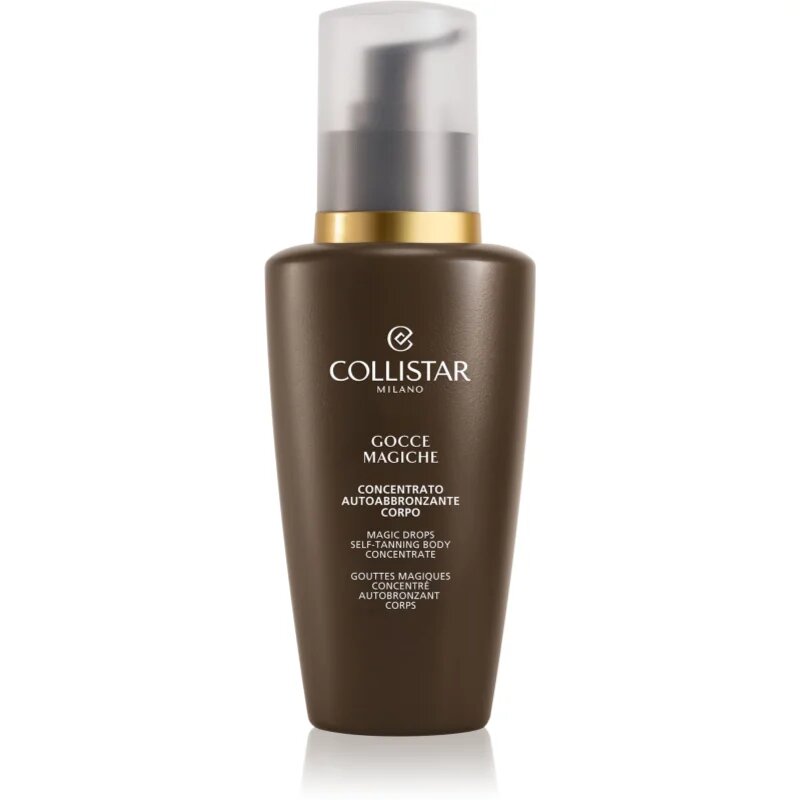 Collistar Magic Drops Body-Legs Self-Tanning Concentrate samoopalovací emulze na tělo a nohy 125 ml