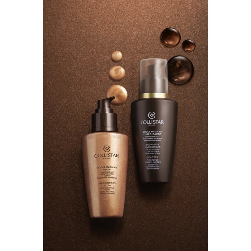 Collistar Magic Drops Body-Legs Self-Tanning Concentrate samoopalovací emulze na tělo a nohy 125 ml