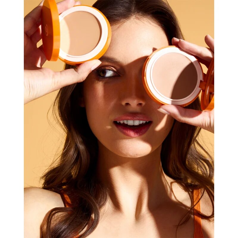Collistar Mediterranea Sun Compact Foundation REFILL pudrový make-up SPF 15 odstín 02 Ischia 10.5 g