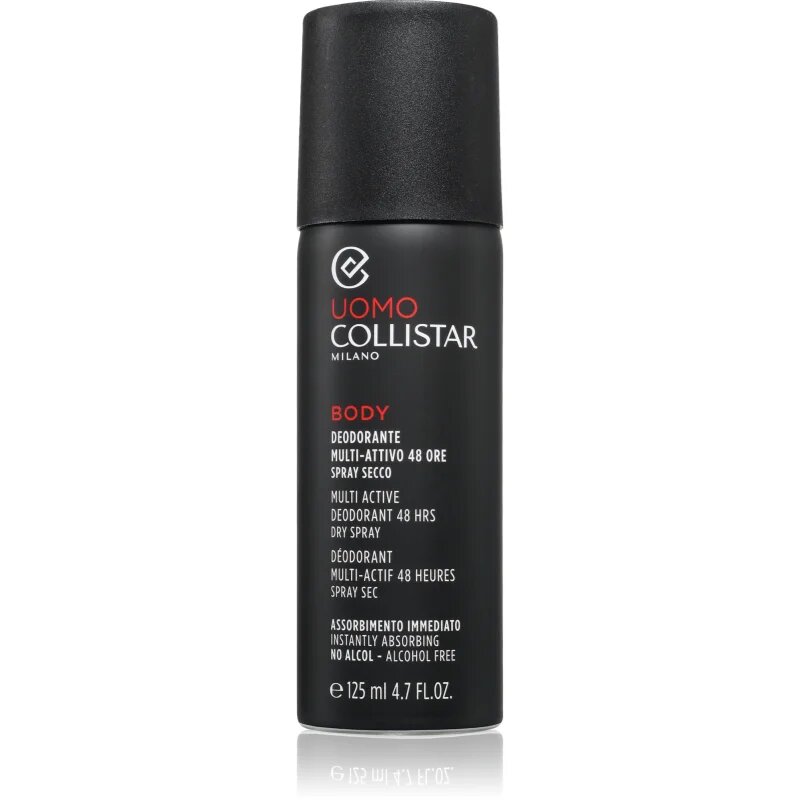 Collistar Multi-Active Deodorant 48hrs Dry Spray osvěžující deodorant ve spreji pro muže 125 ml