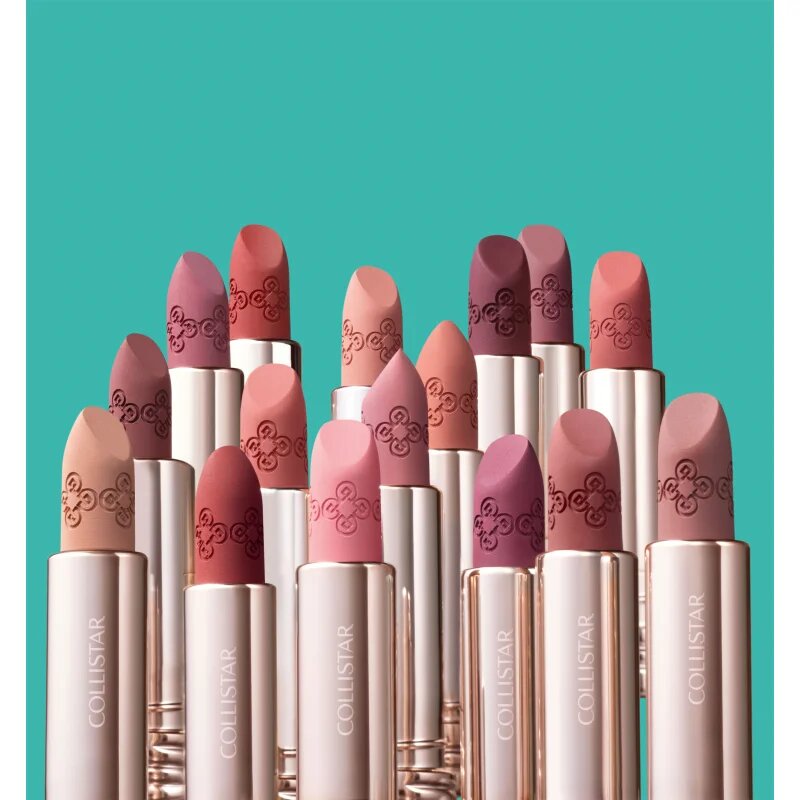 Collistar Puro Gioiello Velvet Lipstick saténová rtěnka plnitelná odstín Topazio Rosa 174 3.1 g