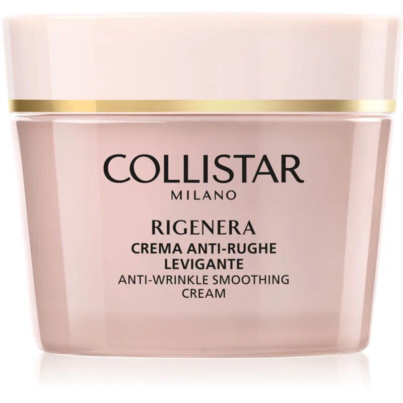 Collistar Rigenera Smoothing Anti-Wrinkle Cream Face And Neck denní a noční liftingový krém 50 ml
