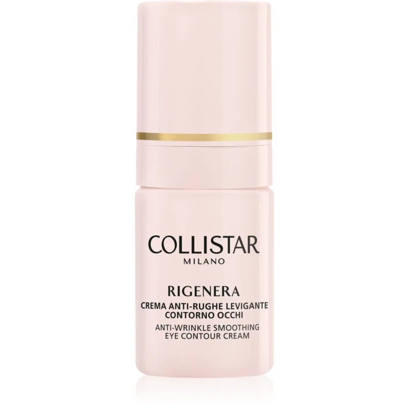 Collistar Rigenera Smoothing Anti-Wrinkle Eye Contour vyhlazující oční krém proti vráskám 15 ml