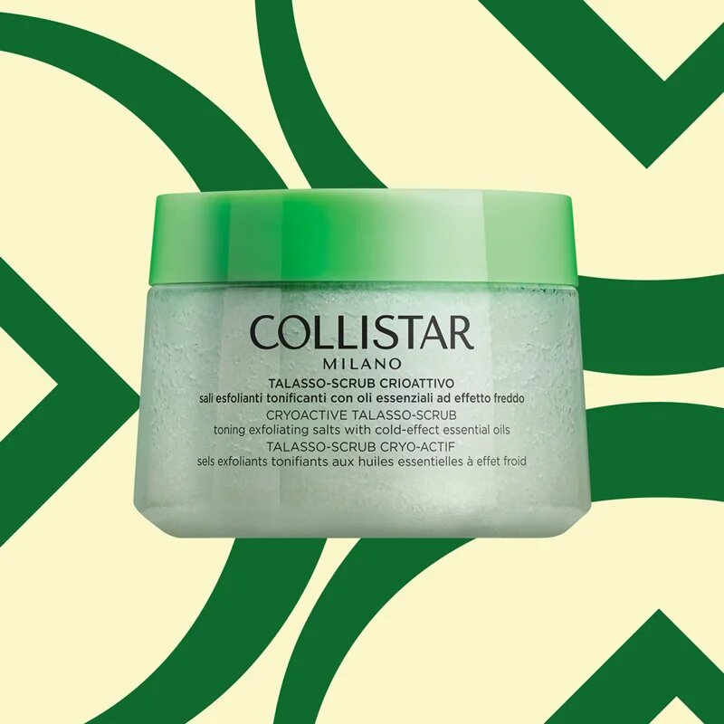 Collistar Special Perfect Body Cryoactive Talasso-Scrub energizující tělový peeling s chladivým účinkem 700 g