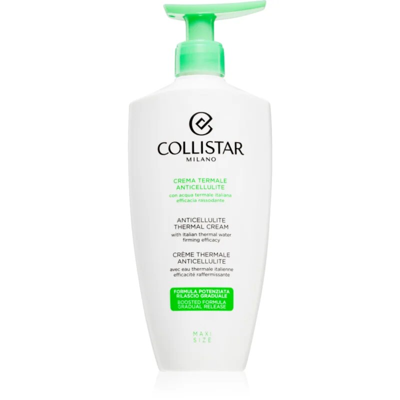 Collistar Special Perfect Body Italian Thermal Water Cream intenzivní krém na pokožku s celulitidou 400 ml