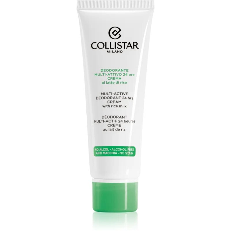 Collistar Special Perfect Body Multi-Active Deodorant 24 Hours krémový deodorant pro všechny typy pokožky 75 ml