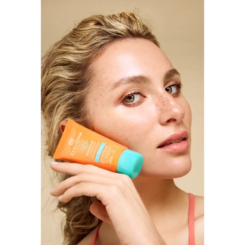 Collistar Special Perfect Tan Active Protection Sun Face Cream protivráskový krém na opalování SPF 50+ 50 ml