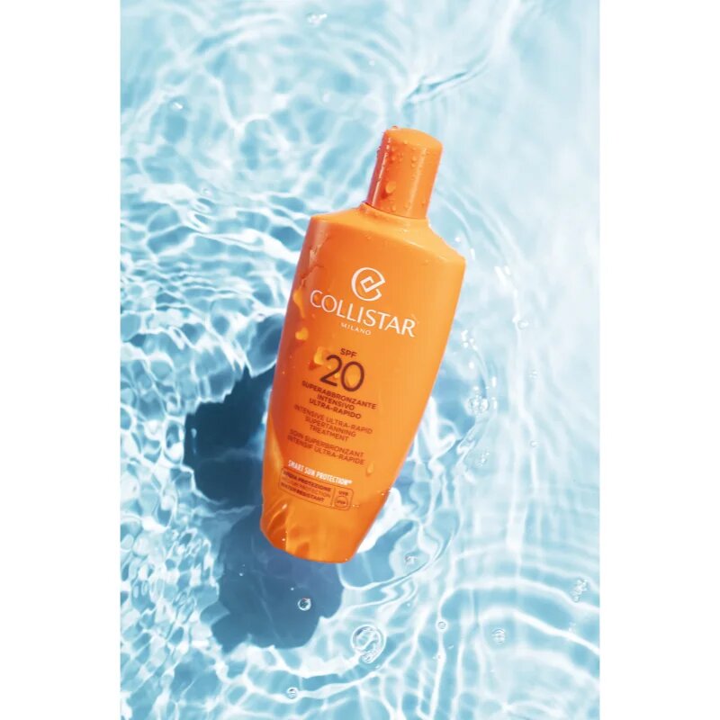 Collistar Special Perfect Tan Intensive Ultra-Rapid Supertanning Treatment přípravek k urychlení a prodloužení opálení SPF 20 200 ml