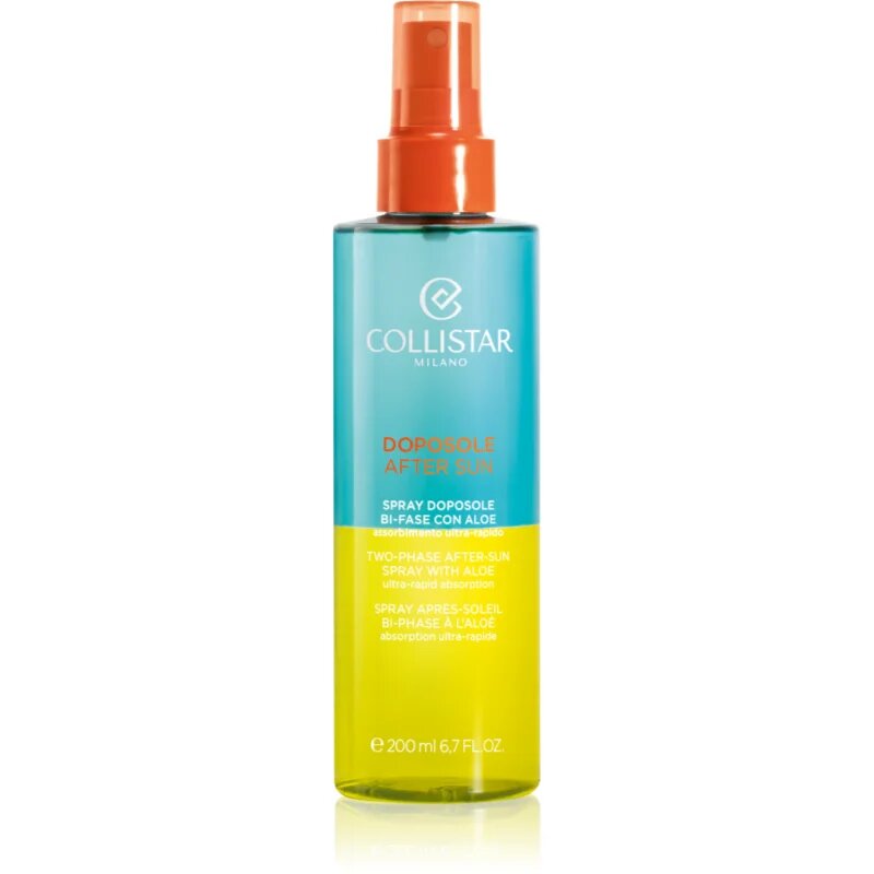 Collistar Special Perfect Tan Two-Phase After Sun Spray with Aloe tělový olej po opalování 200 ml