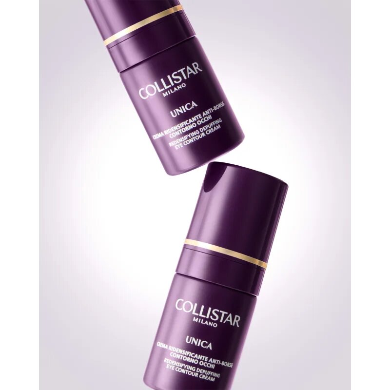 Collistar Unica Redensifying Draining Anti-Bags Eye Contour rozjasňující oční krém proti otokům a tmavým kruhům 15 ml