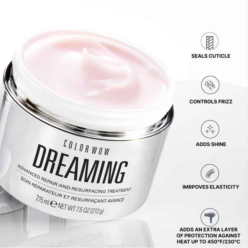 Color WOW Dreaming regenerační péče pro nepoddajné a krepatějící se vlasy pro všechny typy vlasů 215 ml