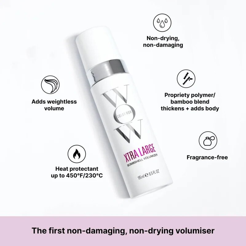 Color WOW Xtra Large Bombshell Volumizer stylingová pěna pro objem vlasů 50 ml