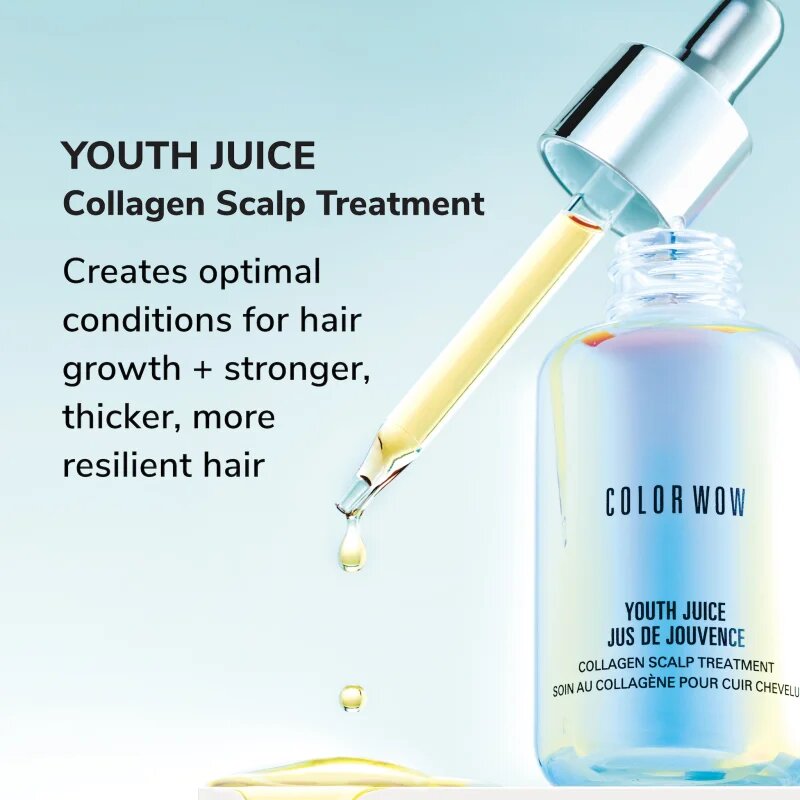 Color WOW Youth Juice kolagenová kúra pro pokožku hlavy 50 ml