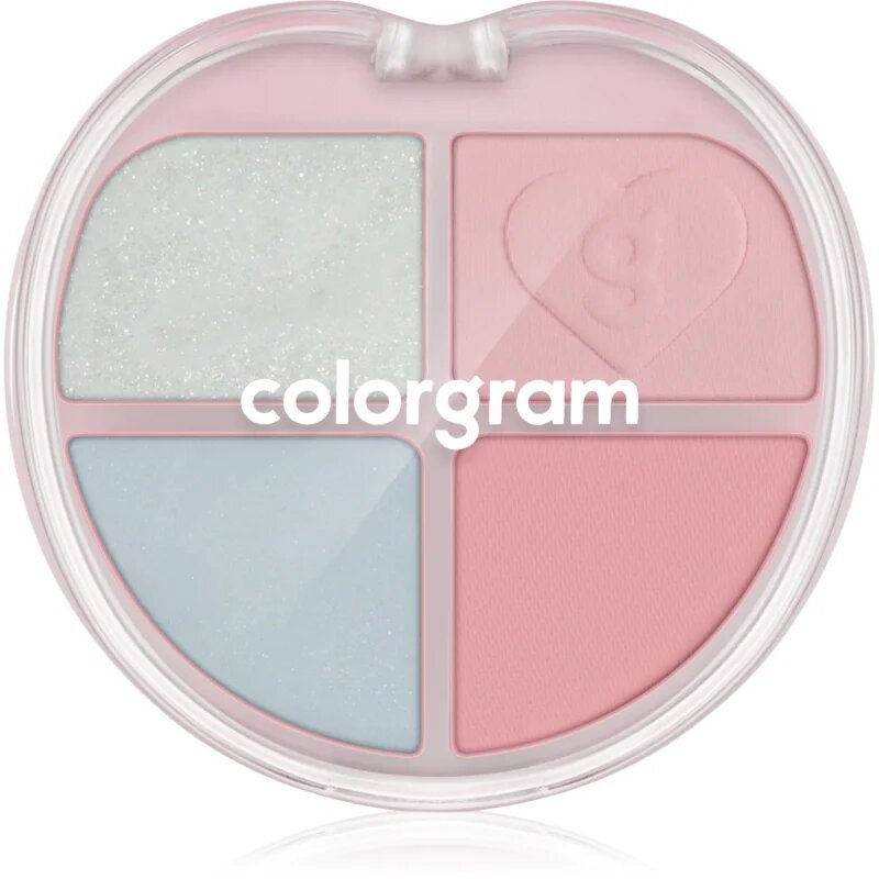 Colorgram Tintin Dory Eyeshadow Palette paletka očních stínů a rozjasňovačů odstín 05 Fairy Dory 4 g