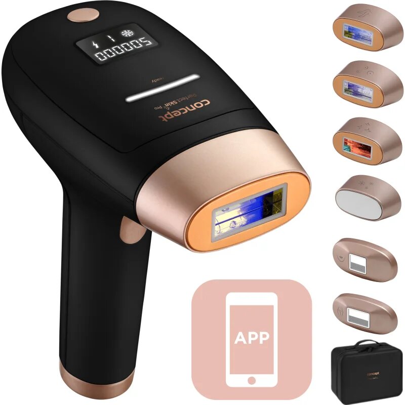 Concept Perfect Skin Pro Anti-Age IL5020 IPL epilátor na tělo tvář oblast bikin a podpaží 1 ks