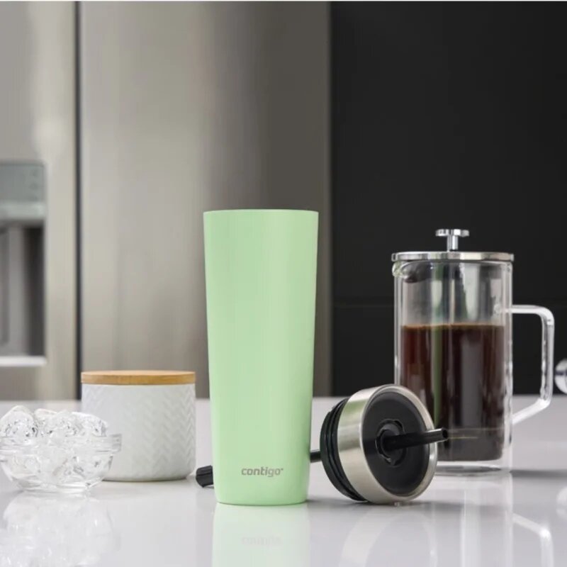 Contigo Luxe Spillproof Tumbler termohrnek barva Green 720 ml