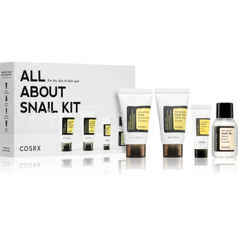 Cosrx Advanced Snail All About Snail Kit sada pro intenzivní hydrataci pleti 1 ks