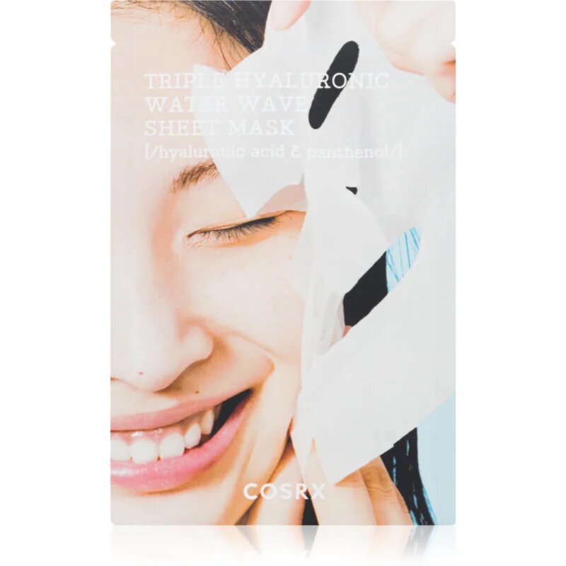 Cosrx Hydrium Triple Hyaluronic Water Wave Sheet Mask hydratační plátýnková maska 20 ml