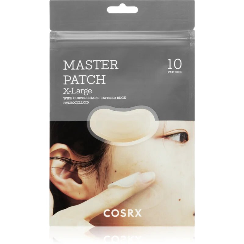 Cosrx Master Patch X-Large čisticí náplast na aknózní pleť velikost XL 10 ks
