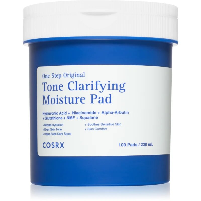Cosrx One Step Original Tone Clarifying Moisture Pad tonizační polštářky s hydratačním účinkem 100 ks