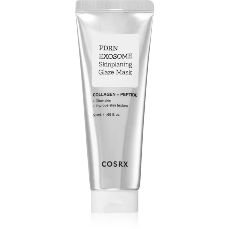 Cosrx PDRN EXOSOME Skinplaning Glaze Mask rozjasňující pleťová maska se zpevňujícím účinkem 50 ml