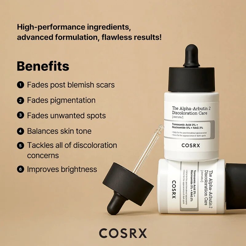 Cosrx The Alpha-Arbutin 2 Discoloration Care sérum pro pleť s hyperpigmentací 50 ml