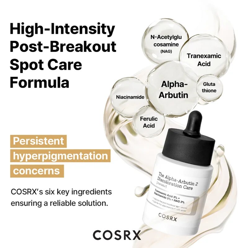 Cosrx The Alpha-Arbutin 2 Discoloration Care sérum pro pleť s hyperpigmentací 50 ml