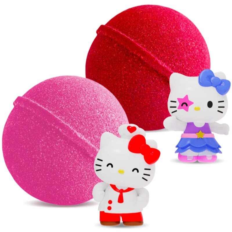 Craze INKEE Hello Kitty šumivá koule do koupele s figurkou 1 ks