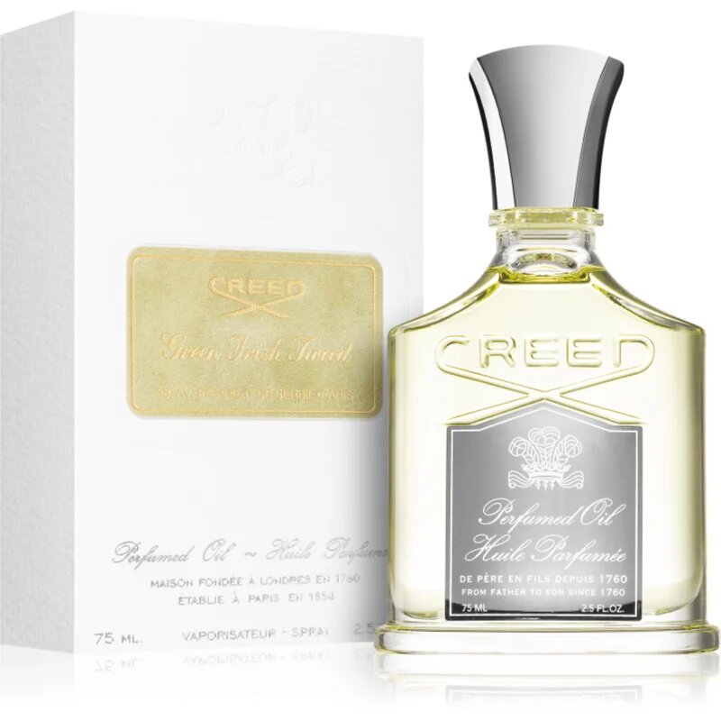 Creed Green Irish Tweed parfémovaný olej pro muže 75 ml