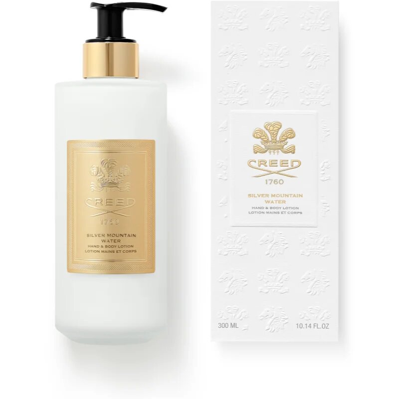 Creed Silver Mountain Water parfémované tělové mléko na ruce a tělo unisex 300 ml