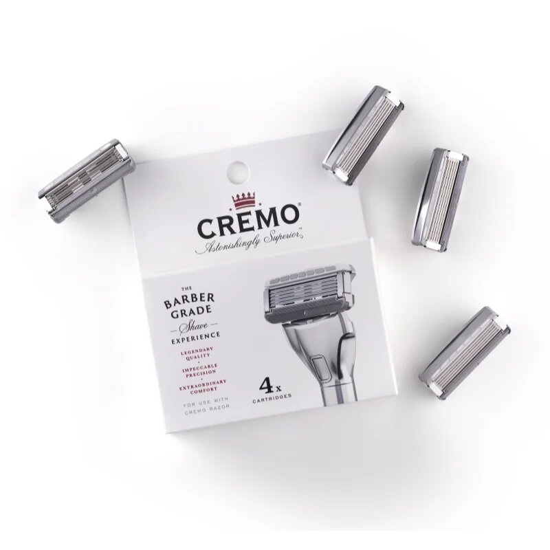 Cremo Accessories Cartridges náhradní břity 4 ks