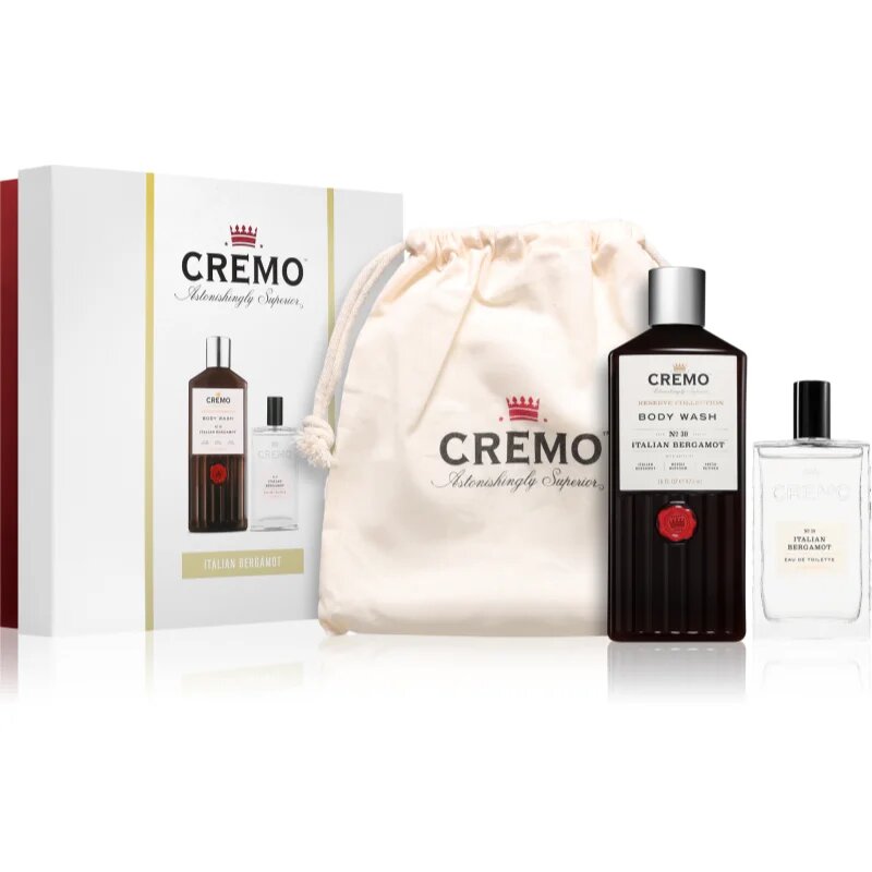 Cremo Italian Bergamot dárková sada pro muže
