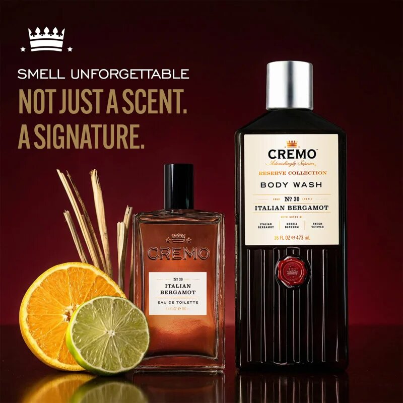 Cremo Italian Bergamot dárková sada pro muže