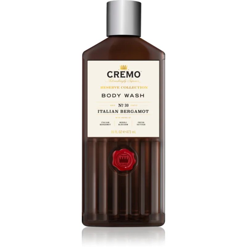 Cremo Italian Bergamot sprchový gel pro muže Bright & Citrus 473 ml