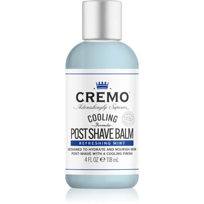 Cremo Refreshing Mint Post Shave Balm balzám po holení pro muže 118 ml
