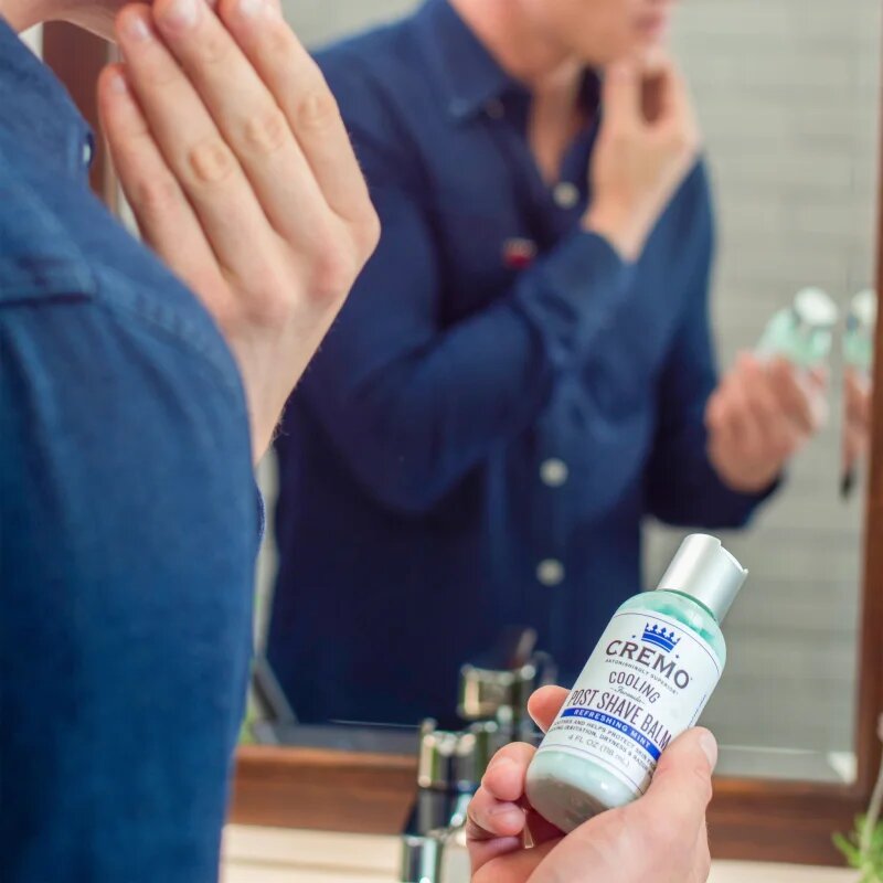 Cremo Refreshing Mint Post Shave Balm balzám po holení pro muže 118 ml