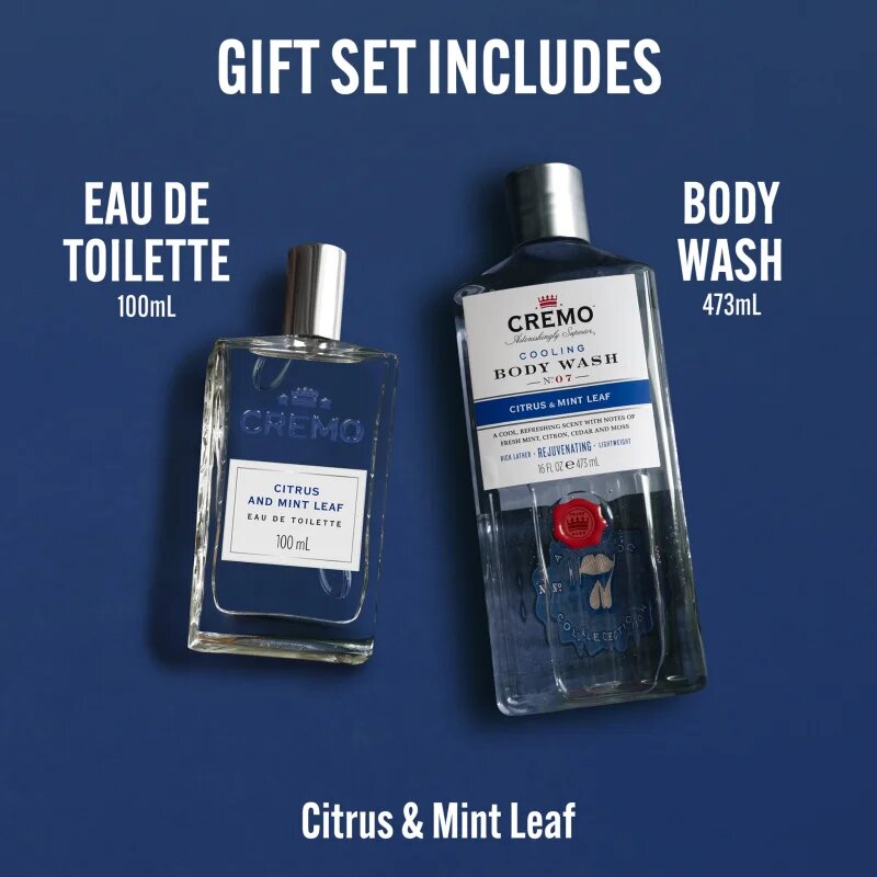 Cremo Set Citrus and Mint dárková sada pro muže
