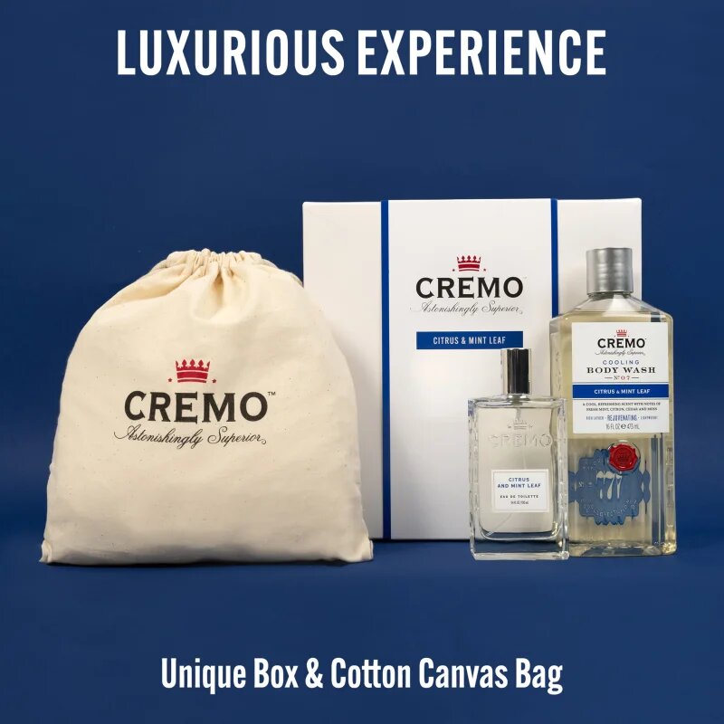 Cremo Set Citrus and Mint dárková sada pro muže