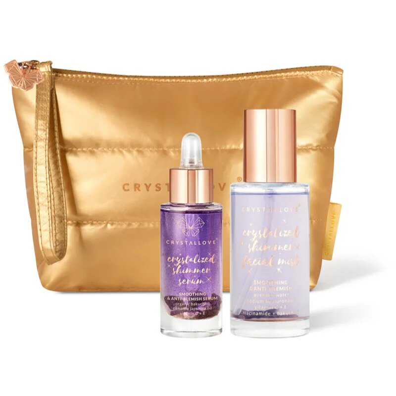 Crystallove Amethyst Skincare Duo sada pro péči o pleť